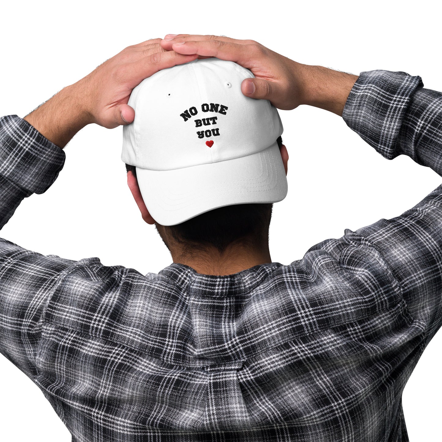 No One But You -classic men & women hat-white