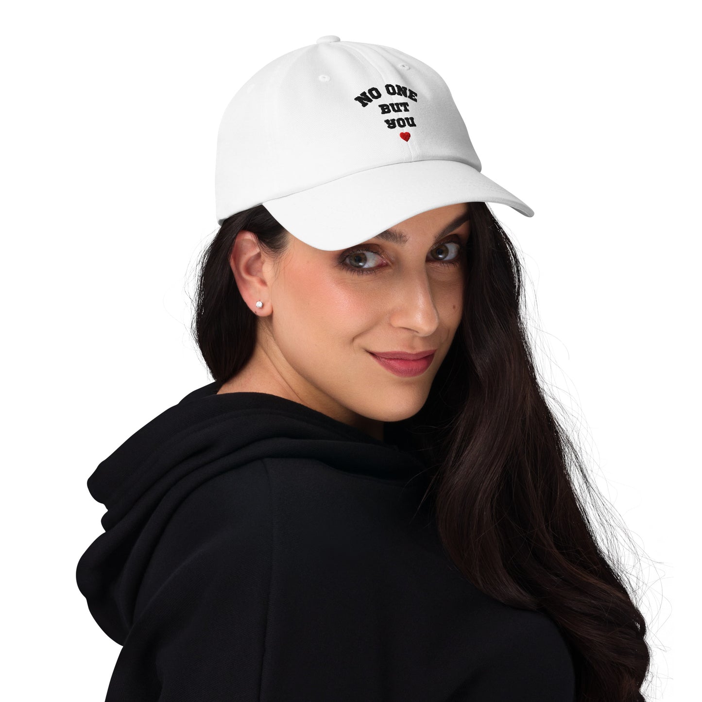 No One But You -classic men & women hat-white