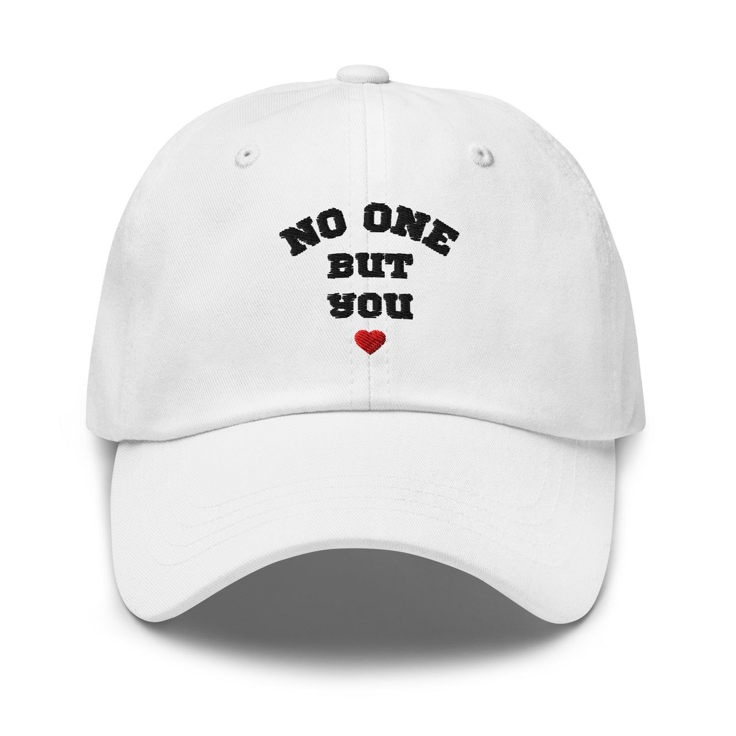 No One But You -classic men & women hat-white