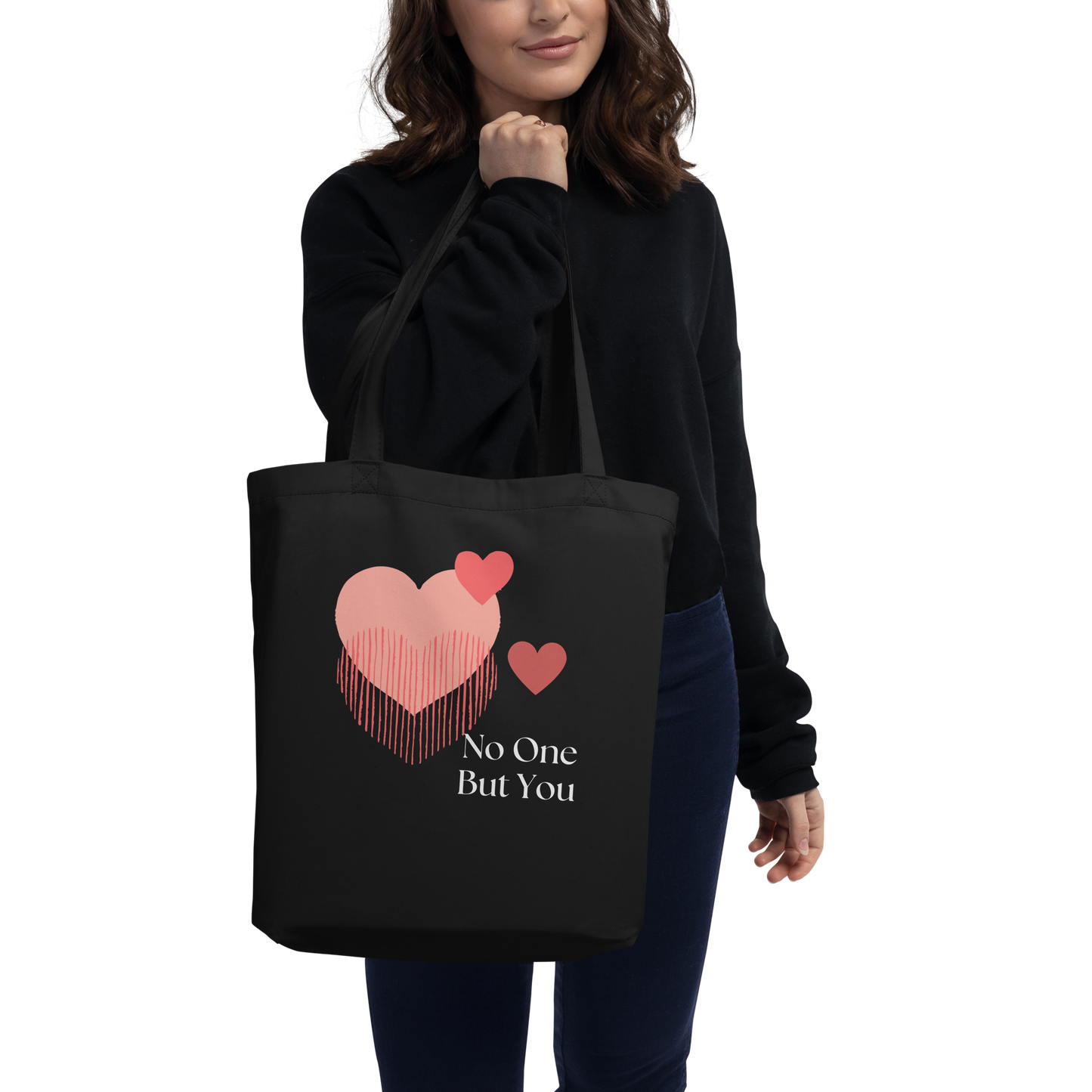 No One But You - Eco tote bag-hearts