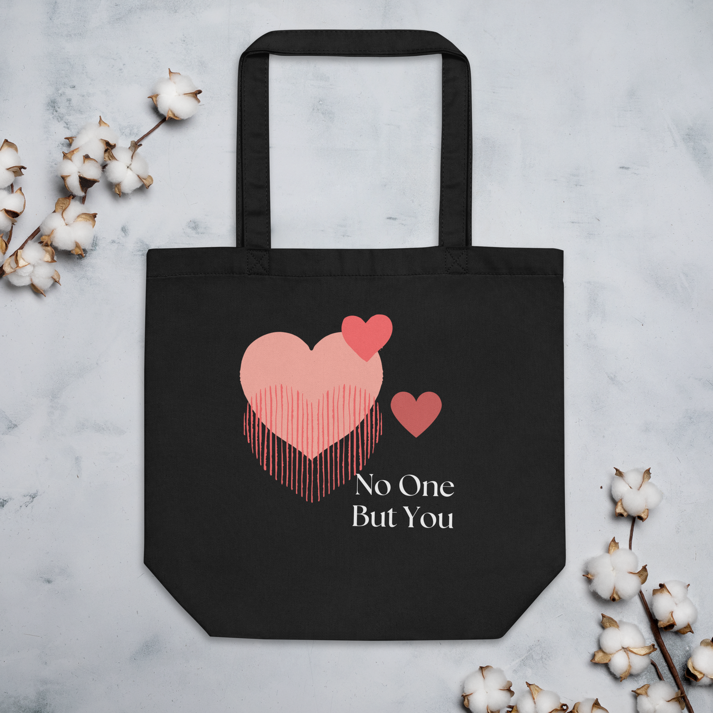 No One But You - Eco tote bag-hearts