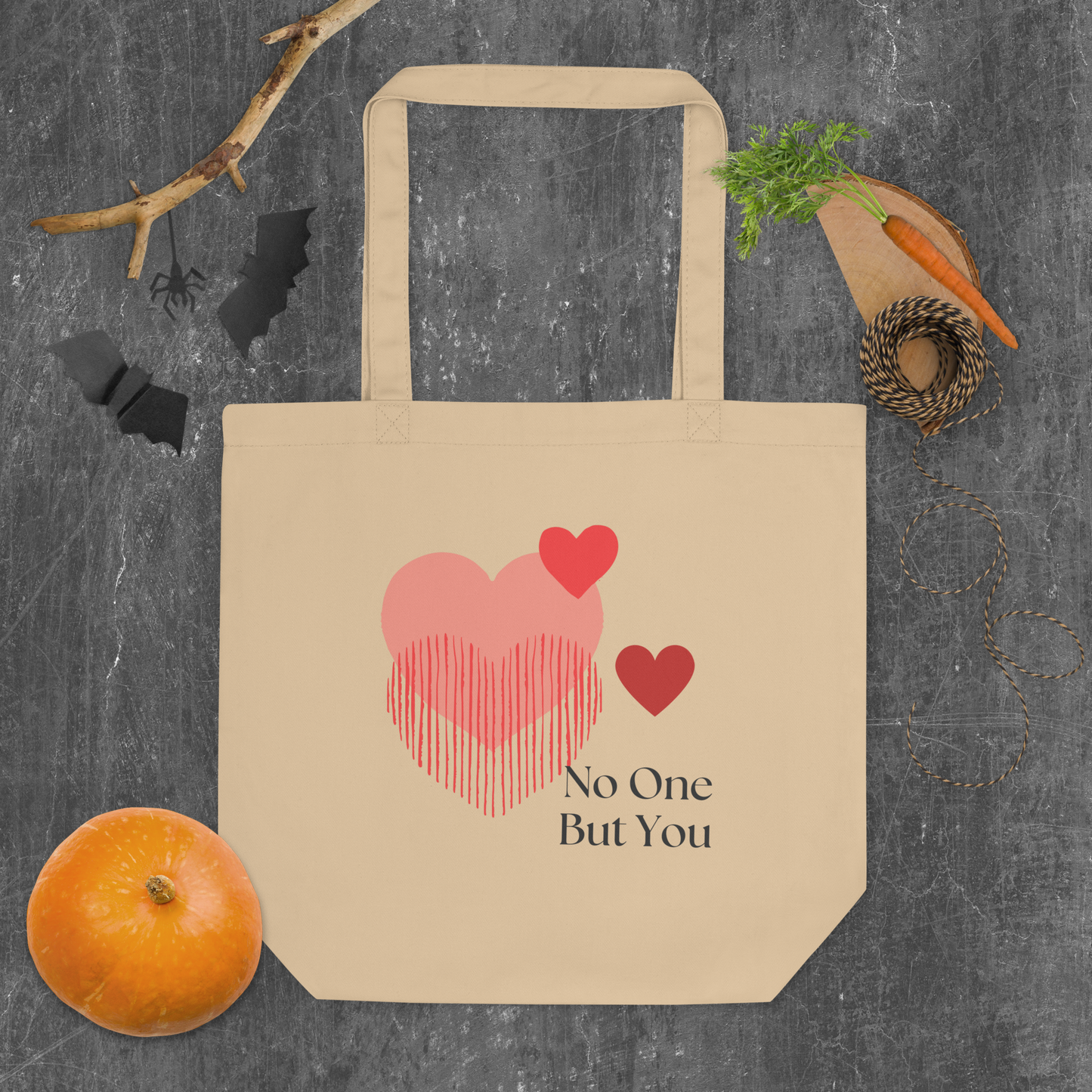 No One But You - Eco tote bag-hearts