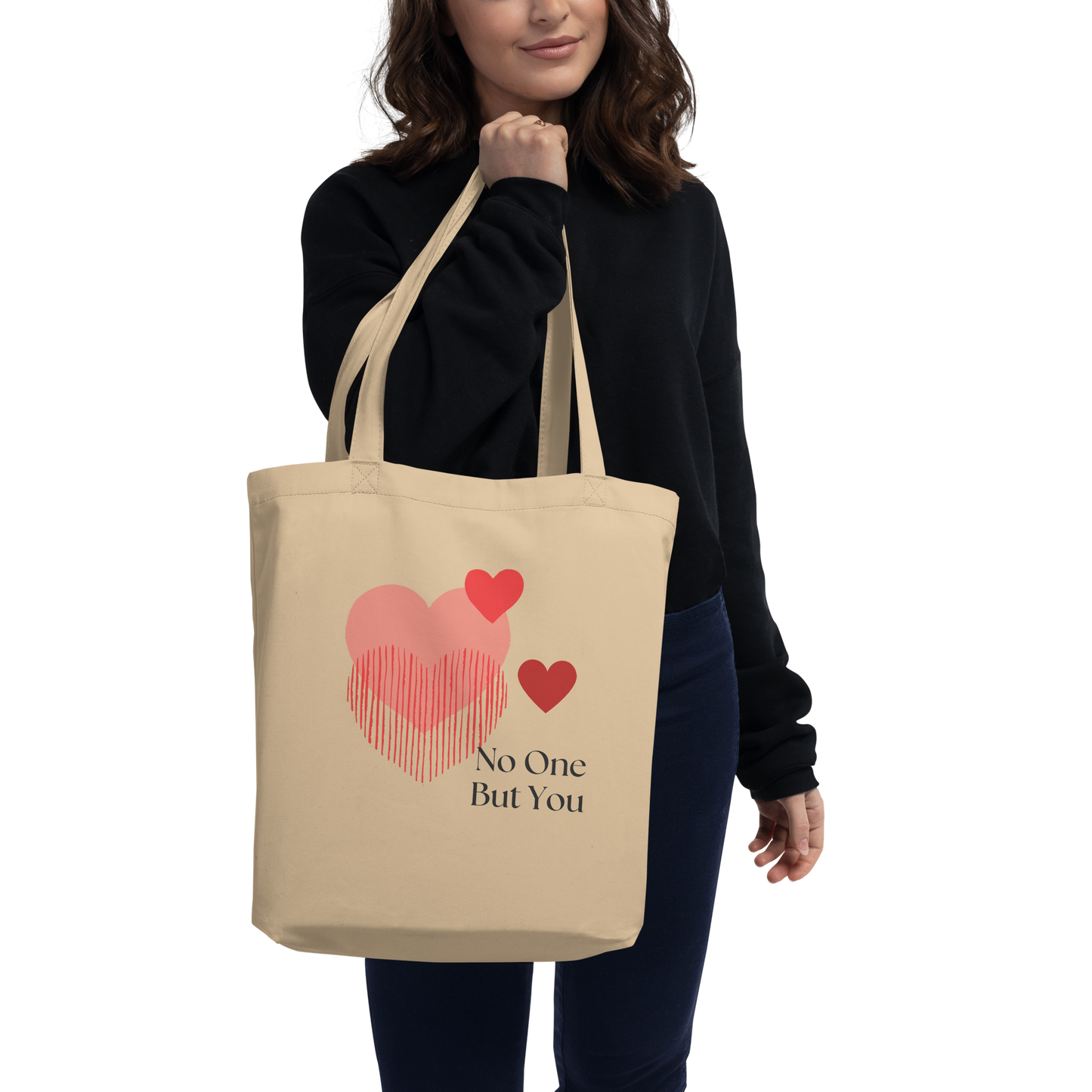 No One But You - Eco tote bag-hearts