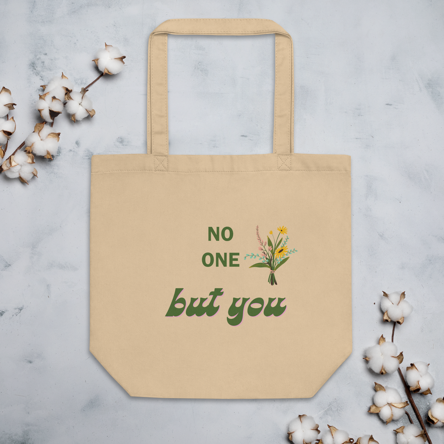No One But You -Eco Tote Bag-flowers
