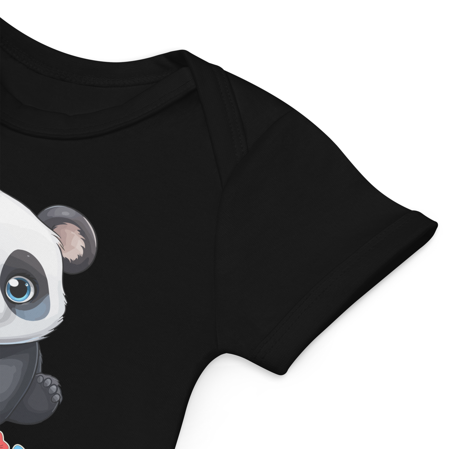 No One But You -organic cotton baby bodysuit-black