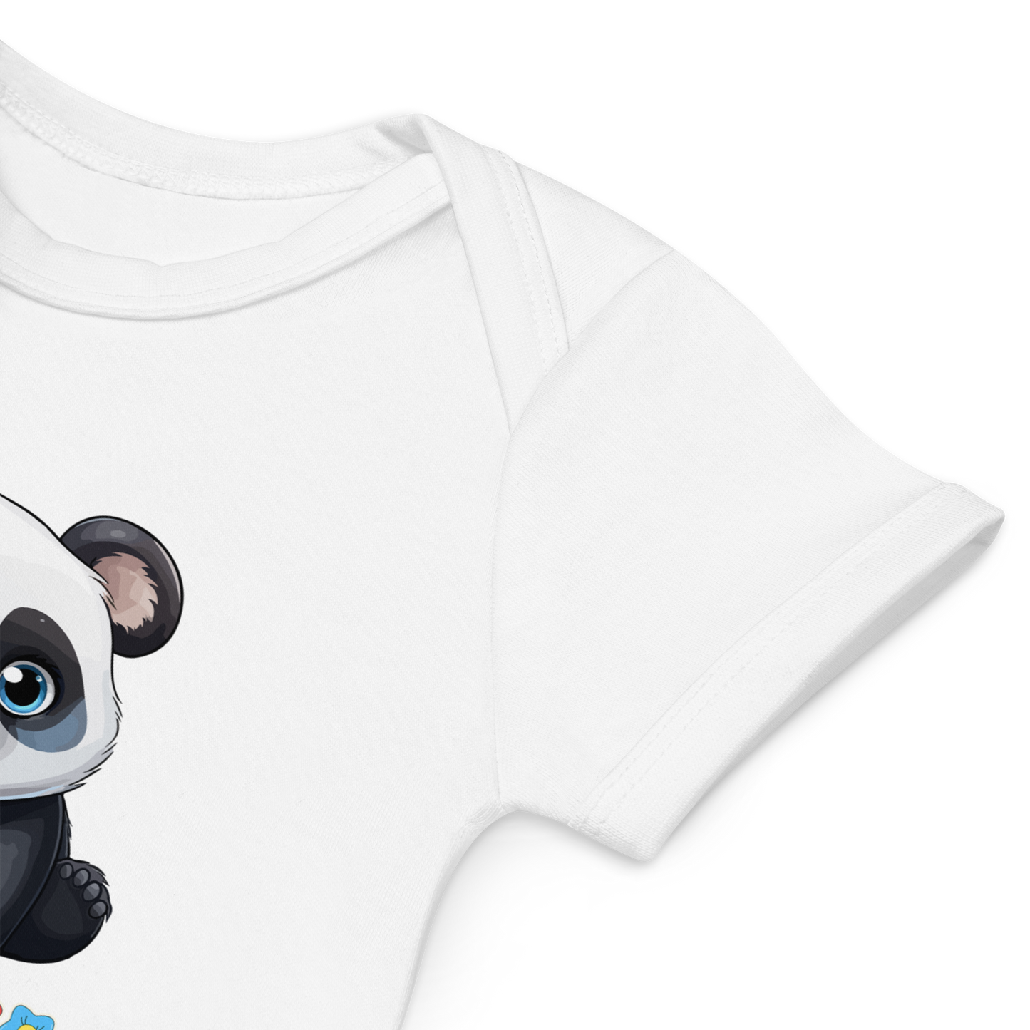 No One But You -Organic cotton baby bodysuit-white