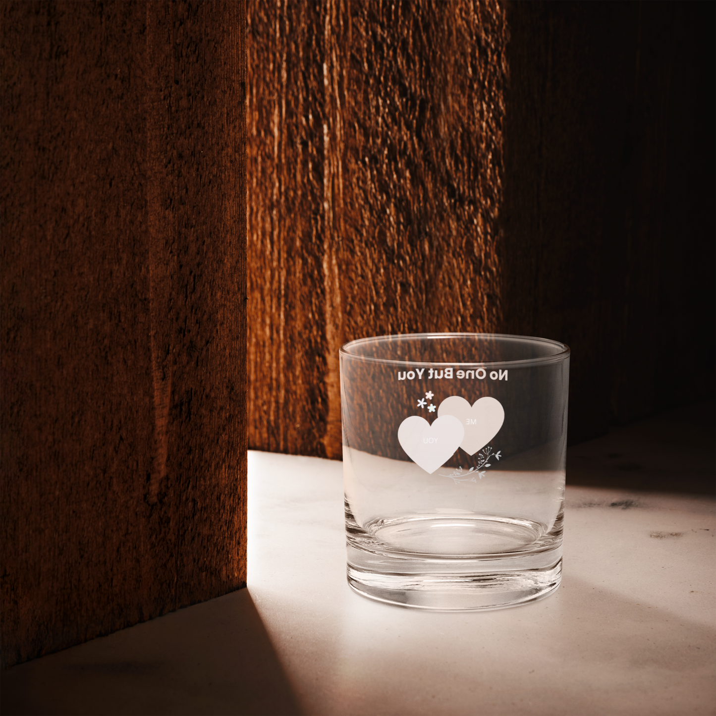 No One But You -Rocks Glass